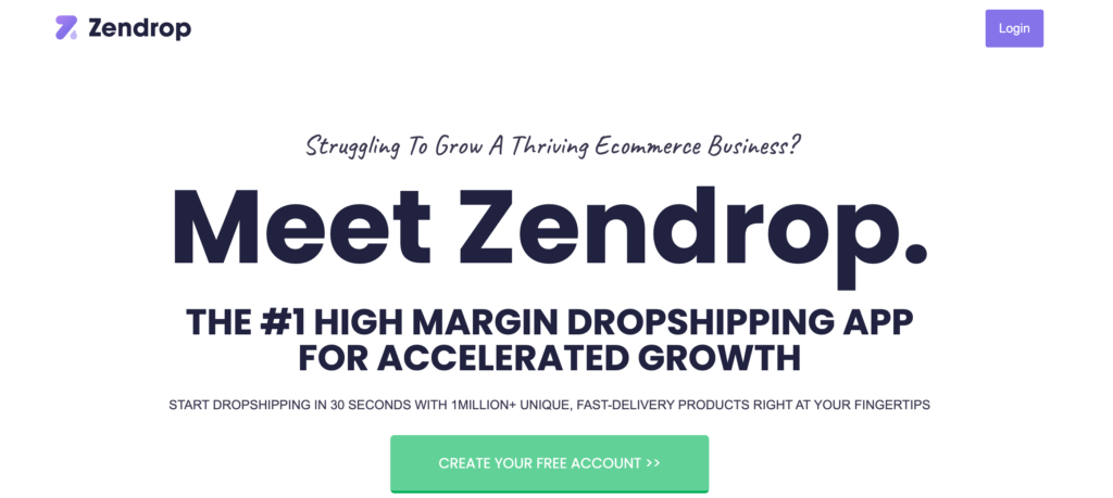 zendrop dropshipping